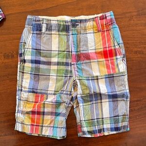 GAP Multicolor Plaid Kids Shorts